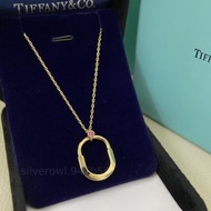Tiffany Lock 粉鑽鎖頭項鍊｜TFXLH0003-050｜香港順豐包郵｜正品保證