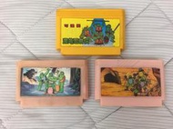 任天堂紅白機 忍者龜 遊戲卡帶套組  早期厚重IC版 二手卡帶