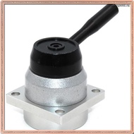 [Q B T C] 3 Position 4 Way G1/4 Inch Dia Pneumatic Hand Lever Valve K34R6-8D Manual Directional Valv