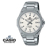 นาฬิกาข้อมือ Casio Edifice Chronograph รุ่น EFR-S108D-1AV Black หน้าปัดสีดำ รับประกัน 1ปี