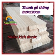 Pre-planed Pine Wood Slats Length 120cm x Width 9cm x Thickness 2cm, Cheap Pine Wood Slats
