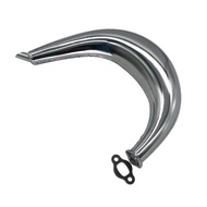 Banana-Shaped Chrome Exhaust Pipe For 49cc 50cc 60cc 66cc 80cc Motorized Bicycle Engine Kits NB NB