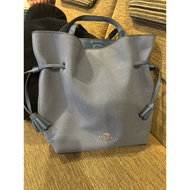 Coach outlet Shoulder Bag With Drawstring.