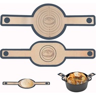 2 Pcs Silicone Bread Sling, Sourdough Bread Baking Supplies for Dutch Oven, Non-Stick & Easy Clean R