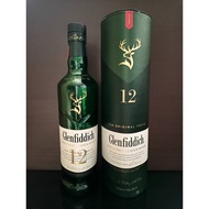 Used Bottles Of miras Glenfiddich 12 700 ML+Box