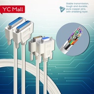 DB25/DB9 Data Transmission Cable 25/9-Pin Parallel Printer Male To Male LPT Printing Cable