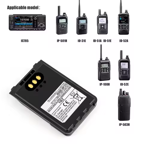 BP-272 Original Two Way radios Battery for Icom IC-705 ID-31 ID-31E ID-51 ID-51E ID-52 IP-100H IP-50
