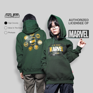 Azura Hoodie Marvel Original Marvel Celebrating 85 Years Gold Hijau Btl