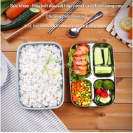 BUNA divided thermos lunch box; Office lunch box; Office lunch box, take-away lunch box