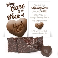 Premium Godiva Masterpieces Bitter Chocolate 10 Tablets - American Chocolate