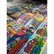 service print sticker sahaja tanpa potong