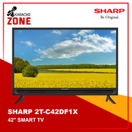Sharp 2T-C42DF1X / 42 Inch Smart TV / HDR / Netflix, YouTube / 1,920x1080 / with wall Bracket / Sharp