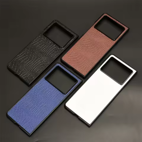 For Tecno Phantom V Fold2 Cover Luxury Crocodile Skin-friendly ShockProof Case for Tecno Phantom V F