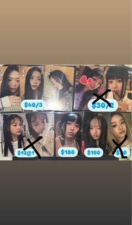 【新年現貨】Hanni Newjeans 2024 入場限量特典小卡專卡 Haerin Minji Danielle