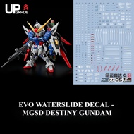[EVO] Waterslide Decal - [MGSD05] MGSD Destiny Gundam (Fluorescent)