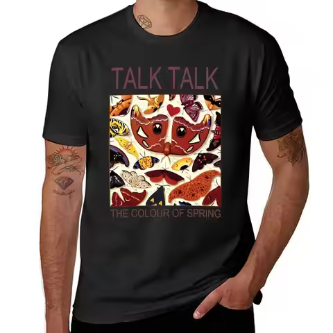 Talk Talk - The Colour Of Spring - T-Shirt for a boy aesthetic clothes heavyweights men t shirts