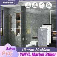 [WallNest]Wallpaper Marble GraniteVINLY 30x60cm Waterproof Marble Motif