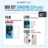 HI-SHIELD Box Set SAMSUNG S24 Ultra ฟิล์มกระจก ฟิล์มกล้อง เคส [แถมคูปองติดฟิล์มฟรี] [แถม gift vouche