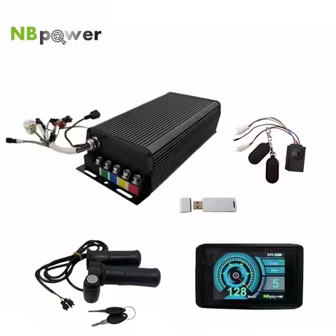 Sabvoton V2 72V 200A/150A/100A/80A Programmable Controller kit for Electric Bicycle E-Bike with New 