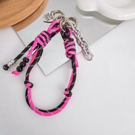 Two-tone Woven Phone Strap ccd Camera Lanyard Fashionable Phone Braided Strap LSO7
