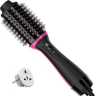 Dimecano Plus 2.0 Dual Voltage Hair Dryer Brush with European Plug