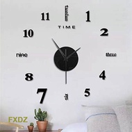 FXDZ Creative wall clock DIY wall clock mirror wall clock mirror wall sticker wall sticker clock