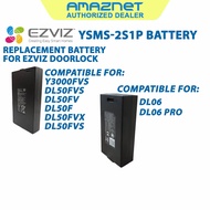EZVIZ Replacement Battery [YSMS-2S1P 692850HV-2S1P] For Ezviz Doorlock DL50FVS Y3000FVS DL50FV DL50F