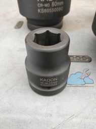 [SALES!] 1  INCH 58MM KADON IMPACT SOCKET-RL [CHKS60150058]
