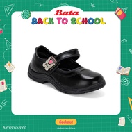BATA บาจา รองเท้านักเรียน รองเท้าสีดำ รองเท้านักเรียนหญิง ลายผีเสื้อ สีดำ 3416011