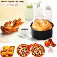 ROXUL Non Stick Cake Mold Bread Pizza Pan Large Capacity 6/7/8 Inch Across Air Fryer Accessories Pan