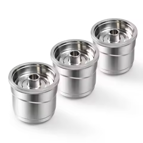 Reusable Coffee Capsules For illy X7/illy Y3/illy Y5 coffee machine stainless steel filling pods ric