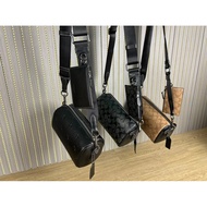 Coach New Style Men Women Two-in-One Cross-Body Cylinder Bag One-Shoulder Child-Mother Bag Size 21/1