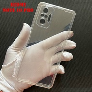 Good Transparent Flexible Case With Square Bezel XIAOMI REDMI NOTE 10 PRO