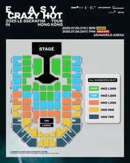 收le sserafim演唱會兩連