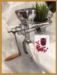 ที่คั้นน้ำสกัดเย็นทับทิม น้ำกระชายต้นข้าวสาลีอ่อน(Wheat Grass) น้ำผลไม้ มือหมุน