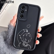 MHKETH Case For Samsung A16 4G A16 5G Simple Couple Phone