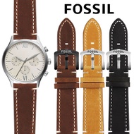 Suitable for FOSSIL FOSSIL Strap Genuine Leather Q Smart FS4656FS4682FS5586FS5436 Watch Accessories 