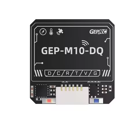 GEPRC GEP-M10 Series GPS Module Integrate SBAS Joint Positioning M10 Chip QMC5883L Magnetometer DPS3