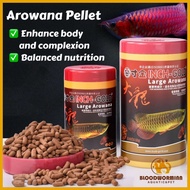 INCH-Gold Arowana Pellet 450g/1000g / Arowana food / Arowana Stick / Arowana Fish Food / Makanan Ika