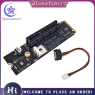 NGFF to PCI-E X4 Slot Convert Adapter M2 Port to PCIE Expansion Card Compatible with X1 X4 X8 X16 PC