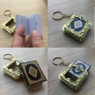 Gantungan Kunci Alquran / Alquran Mini Souvenir