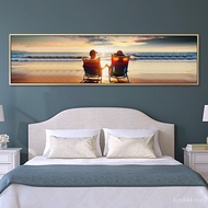 B & B Paintings Bedroom Bedside Hotel Home Landscape Bedroom Painting Modern Simple Background Bedro