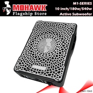 MOHAWK Car Audio M1-SERIES 10 Inch Active Subwoofer I Subwoofer I 540W - 25M1-10AS