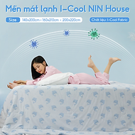 [CHĂN HÈ MÁT LẠNH] Mền lạnh I Cool Advance NIN House NM8028 2mx2m2 | Chăn chần cotton Ice Silk, Chăn