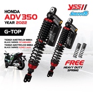 โช้คอัพโหลด YSS G-TOP Smooth สำหรับ HONDA ADV 350 ปี 2022 ขึ้นไป มีให้เลือกทั้งรุ่นความสูงเดิมและโหล