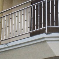 pagar balkon stenlis minimalis