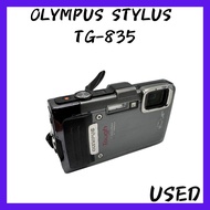 [Direct from Japan] OLYMPUS STYLUS TG-835 Tough Silver Digital Camera, Waterproof to 10m, GPS Functi