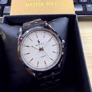Master-Polo Watch Couple set Men & Women Stainless Steel Watch Jam Tangan Pasangan High Quality Watc