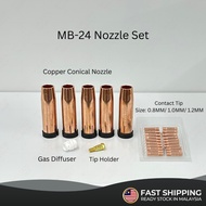 MB24 Mig Nozzle Welding / Mig Gas nozzle / Welding nozzle / Mig nozzle welding / CO2 gas nozzle/ Gas