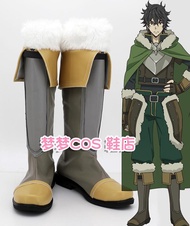 3 Colors Anime The Rising Of The Shield Hero Naofumi Iwatani Cosplay Flat Shoes Boots Custom Made Halloween Carnival Party Prop